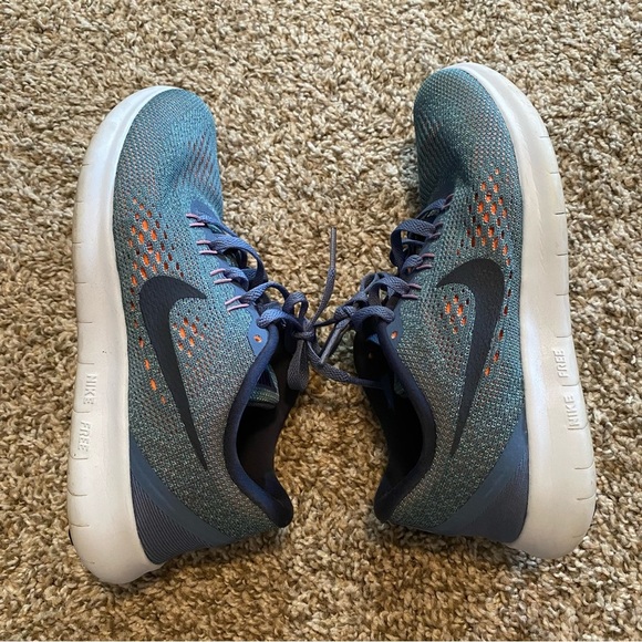 Nike Blue Running Sneakers Size 6 - Picture 7 of 8